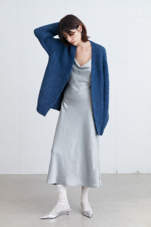 Mohair Button Up Cardigan | OAK + FORT